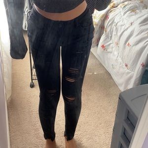 Fashion Nova High Waisted Black Jeans